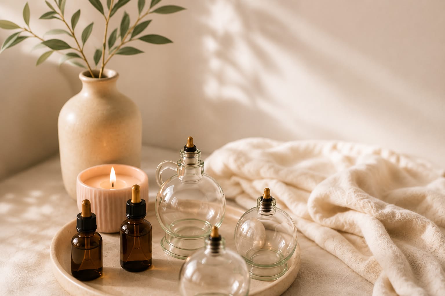 Cupping behandeling bij Pure Intention